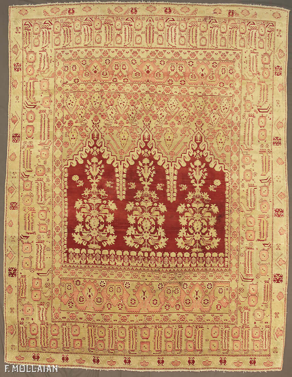 Tappeto Antico Indiano Agra n°:46123691